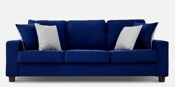 Ladybug 3 Seater Sofa In Royal Blue Colour