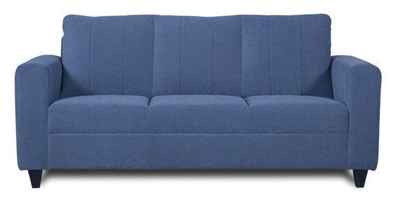 Roman 3 Seater Sofa In Blue Colour